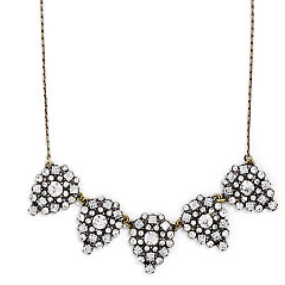 Baublebar Beautiful!!! DELICATE TEARDROP FROST STRAND-CLEAR